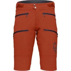 Norrona Pantalones Cortos Hombre - Fjørå Flex1 Heavy Duty - Rooibos Tea
