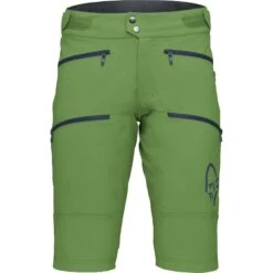 Norrona Pantalones Cortos Hombre - Fjørå Flex1 Heavy Duty - Treetop