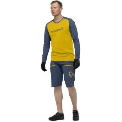 Norrona Pantalones Cortos Hombre - Fjørå Flex1 Heavy Duty - Vintage Indigo -Norrona norrona fjora flex1 heavy duty shorts men vintage indigo model 1 1399699