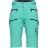 Norrona Pantalones Cortos Mujer - Fjørå Flex1 Heavy Duty - Arcadia/Indigo Night