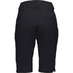 Norrona Pantalones Cortos Mujer - Fjørå Flex1 Heavy Duty - Caviar/Castor Grey -Norrona norrona fjora flex1 heavy duty shorts women caviar castor grey 2 903593