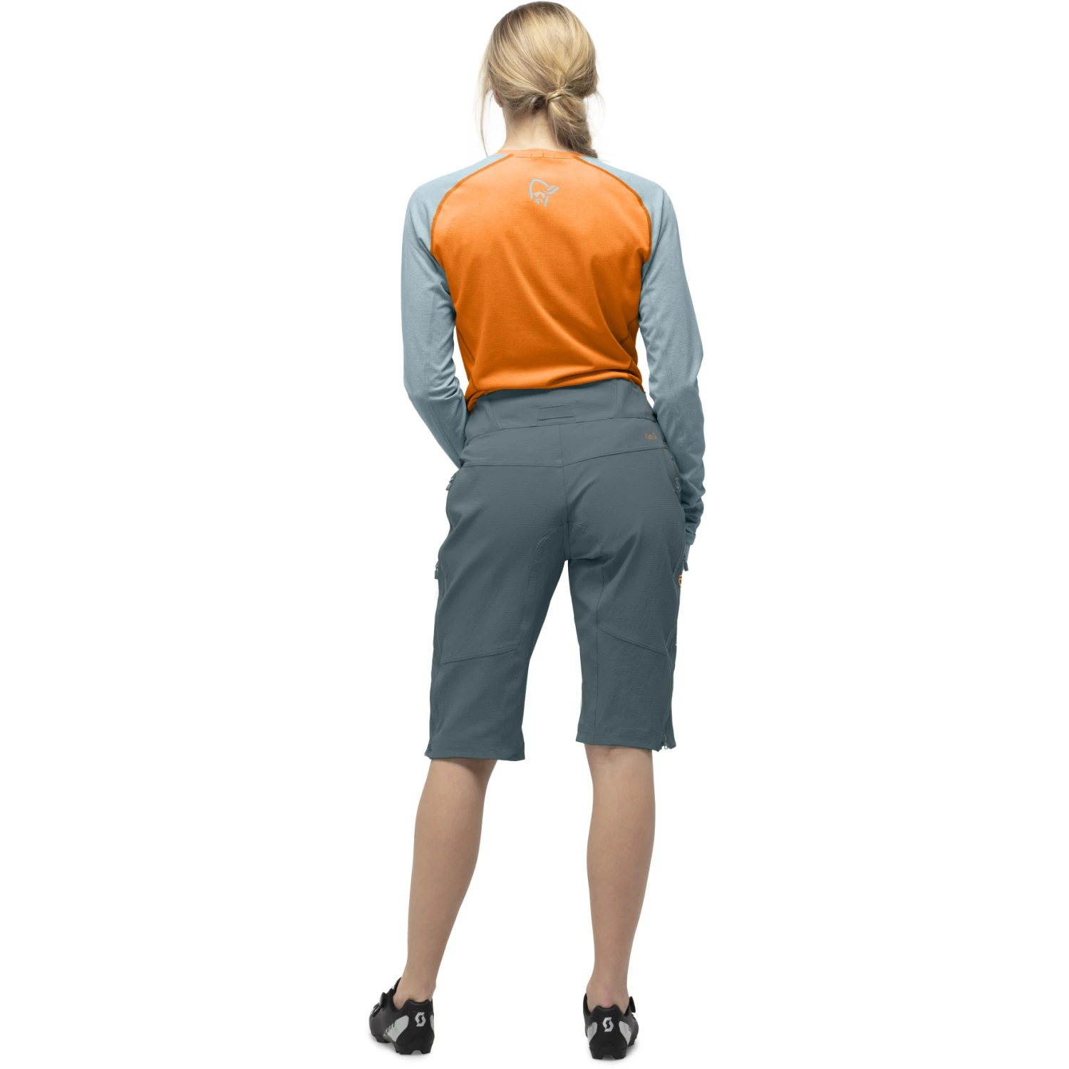 Norrona Pantalones Cortos Mujer - Fjørå Flex1 Heavy Duty - North Atlantic 4 Norrona Pantalones Cortos Mujer - Fjørå Flex1 Heavy Duty - North Atlantic - Imagen 4