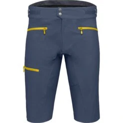 Norrona Pantalones Cortos Hombre - Fjørå Flex1 Mid Weight - Vintage Indigo