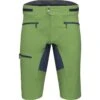 Norrona Pantalones Cortos Hombre - Fjørå Flex1 Mid Weight - Treetop/Indigo Night