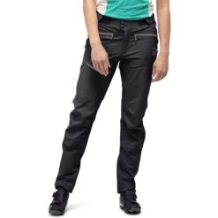 Norrona Pantalones Mujer - Fjørå Flex1 - Caviar/Castor Grey