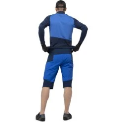Norrona Pantalones Cortos Hombre - Fjørå Flex1 - Indigo Night/Olympian Blue -Norrona norrona fjora flex1 shorts men indigo night olympian blue 4 903673