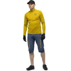 Norrona Pantalones Cortos Hombre - Fjørå Flex1 - Vintage Indigo -Norrona norrona fjora flex1 shorts men vintage indig model 1 1399718