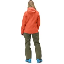 Norrona Chaqueta Mujer - Lofoten Gore-Tex Insulated - Orange Alert -Norrona norrona lofoten gore tex insulated jacket women orange alert 4 1255528