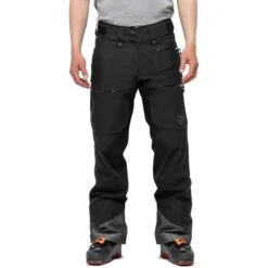 Norrona Pantalones Hombre - Lofoten Gore-Tex Insulated - Caviar