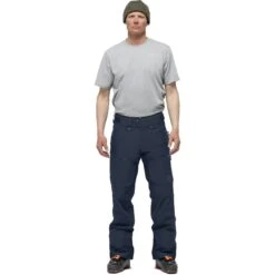 Norrona Pantalones Hombre - Lofoten Gore-Tex Insulated - Indigo Night -Norrona norrona lofoten gore tex insulated pants men indigo night 3 1025851