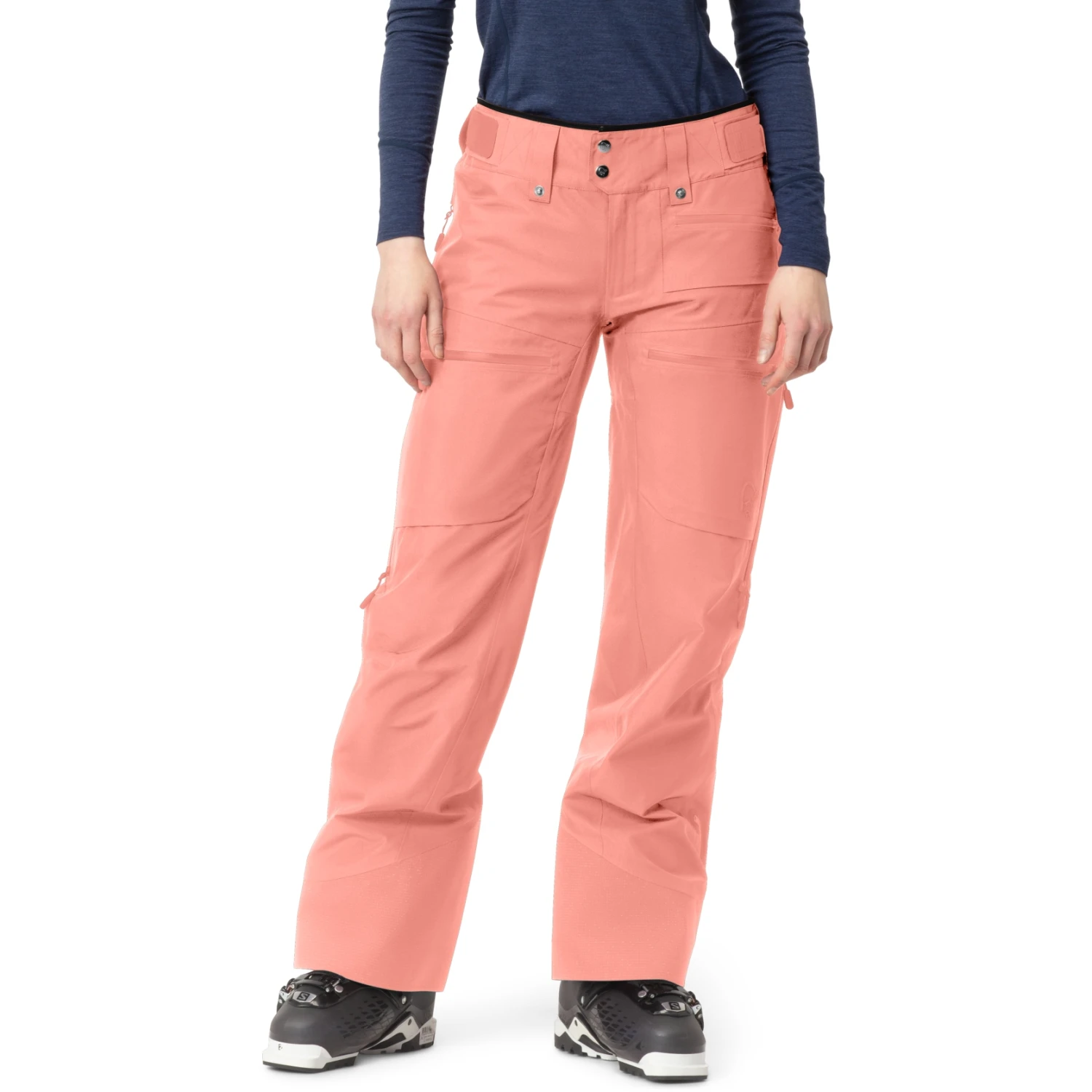 Norrona Pantalones Mujer - Lofoten Gore-Tex Insulated - Peach Amber 1 Norrona Pantalones Mujer - Lofoten Gore-Tex Insulated - Peach Amber