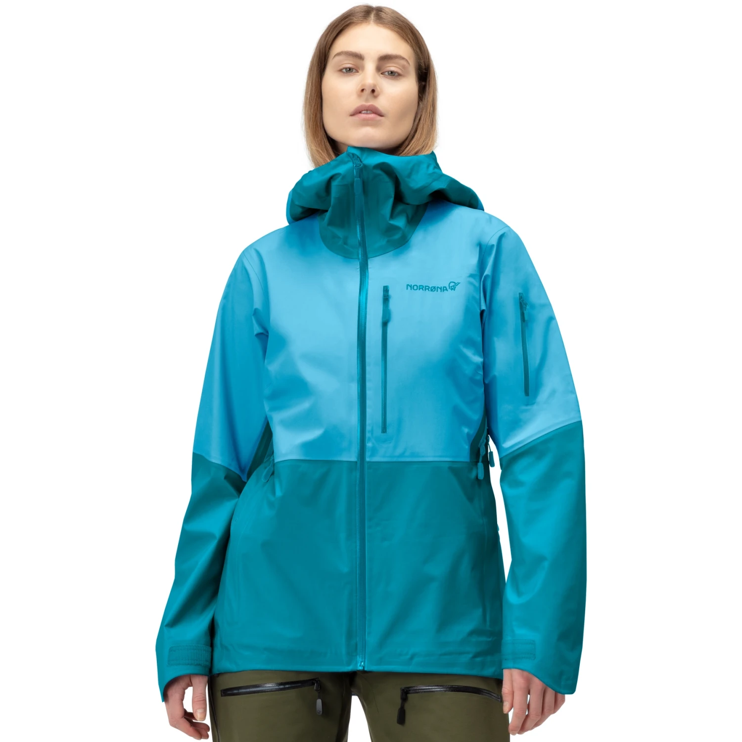 Norrona Chaqueta Mujer - Lofoten Gore-Tex - Aquarius/Hawaiian Surf 1 Norrona Chaqueta Mujer - Lofoten Gore-Tex - Aquarius/Hawaiian Surf
