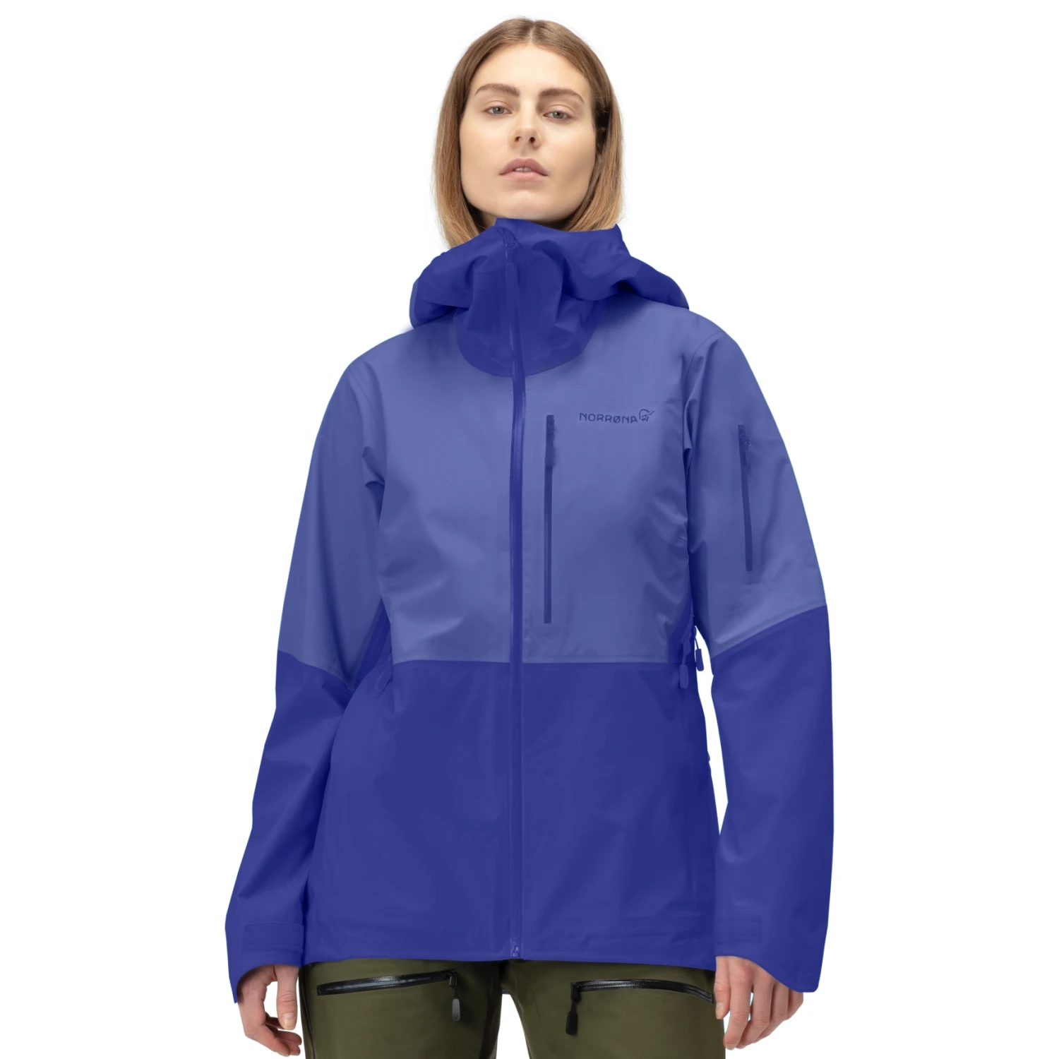 Norrona Chaqueta Mujer - Lofoten Gore-Tex - Violet Storm/Royal Blue 1 Norrona Chaqueta Mujer - Lofoten Gore-Tex - Violet Storm/Royal Blue