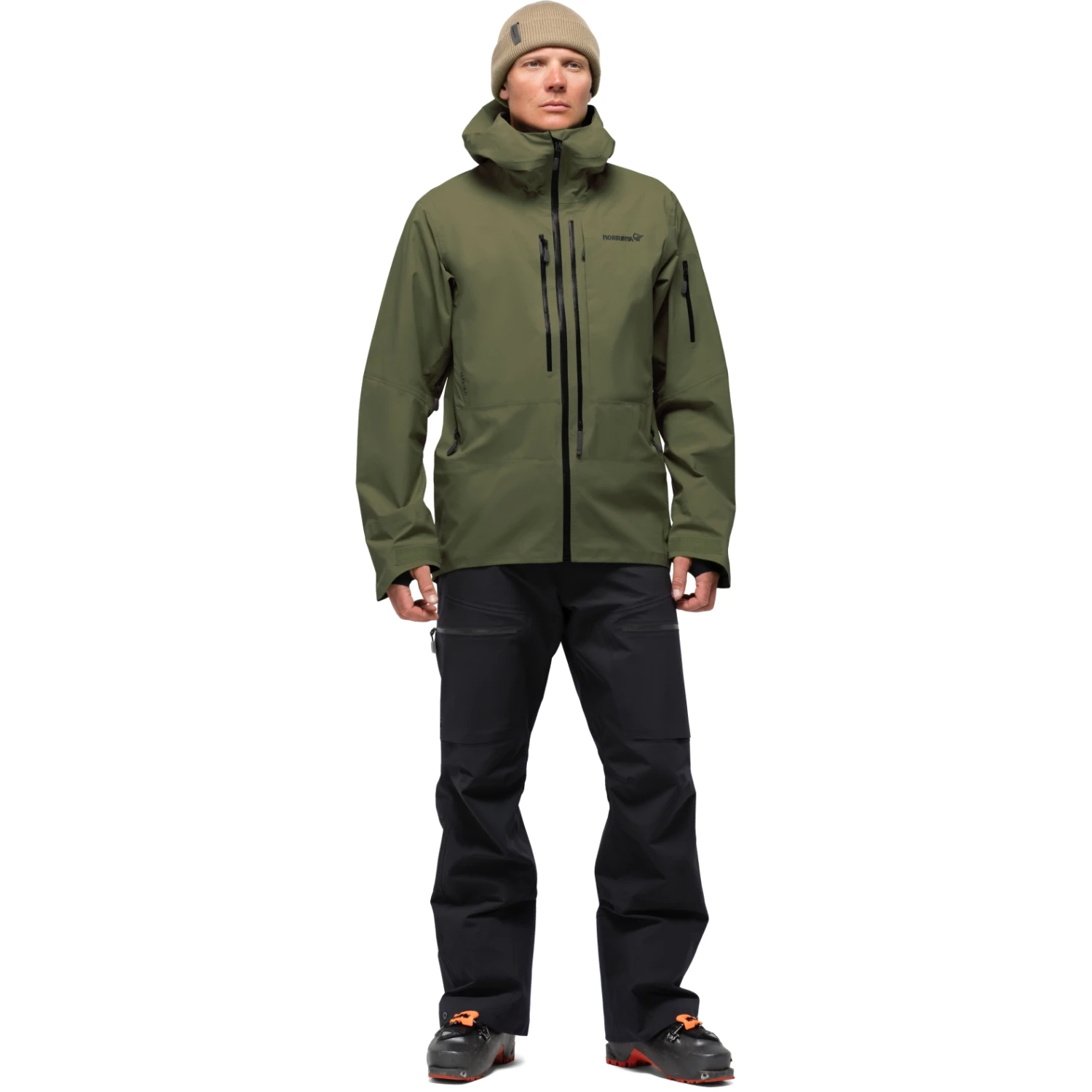 Norrona Chaqueta Hombre - Lofoten Gore-Tex Pro - Olive Night 4 Norrona Chaqueta Hombre - Lofoten Gore-Tex Pro - Olive Night - Imagen 4