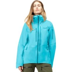Norrona Chaqueta Mujer - Lofoten Gore-Tex Pro - Aquarius