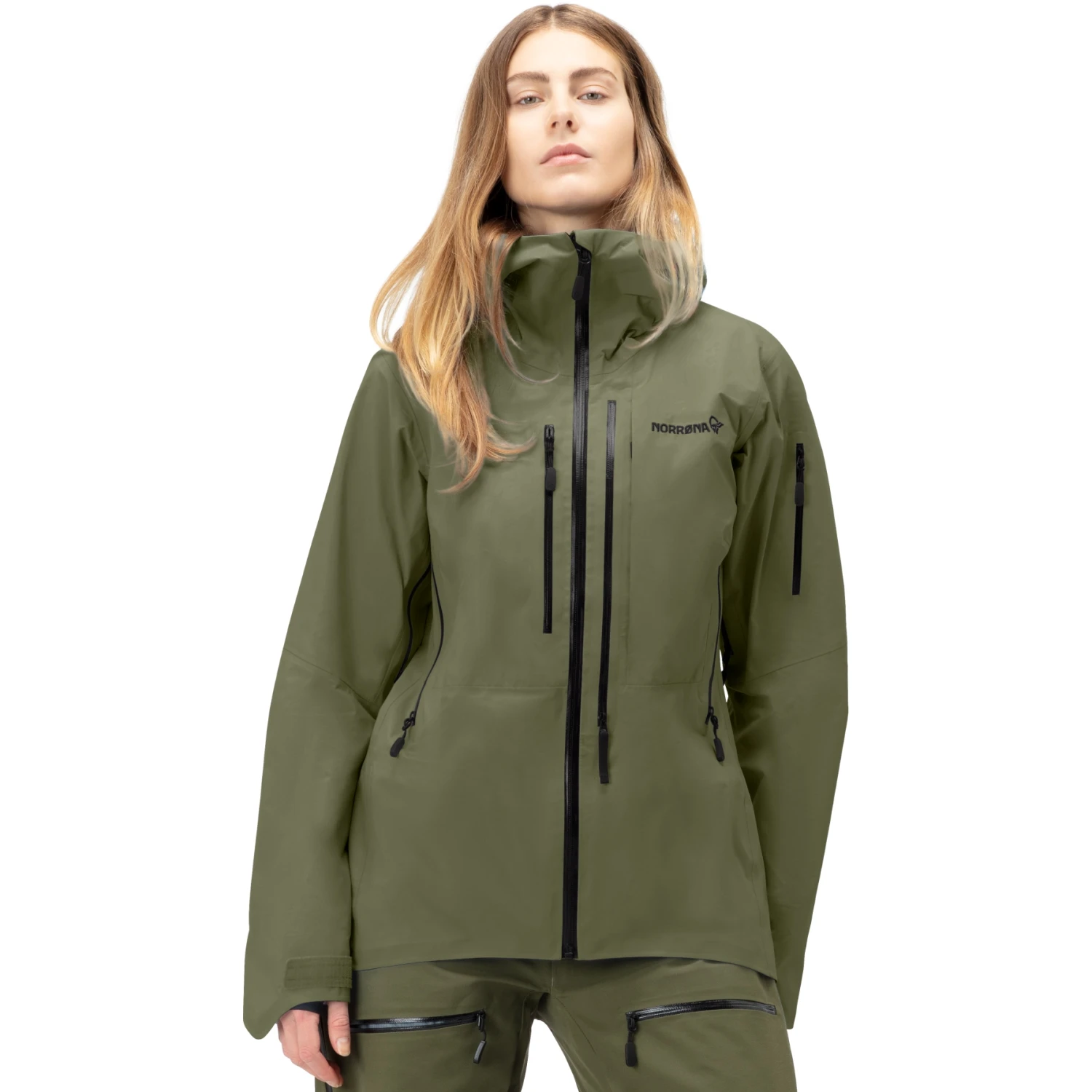 Norrona Chaqueta Mujer - Lofoten Gore-Tex Pro - Olive Night 1 Norrona Chaqueta Mujer - Lofoten Gore-Tex Pro - Olive Night