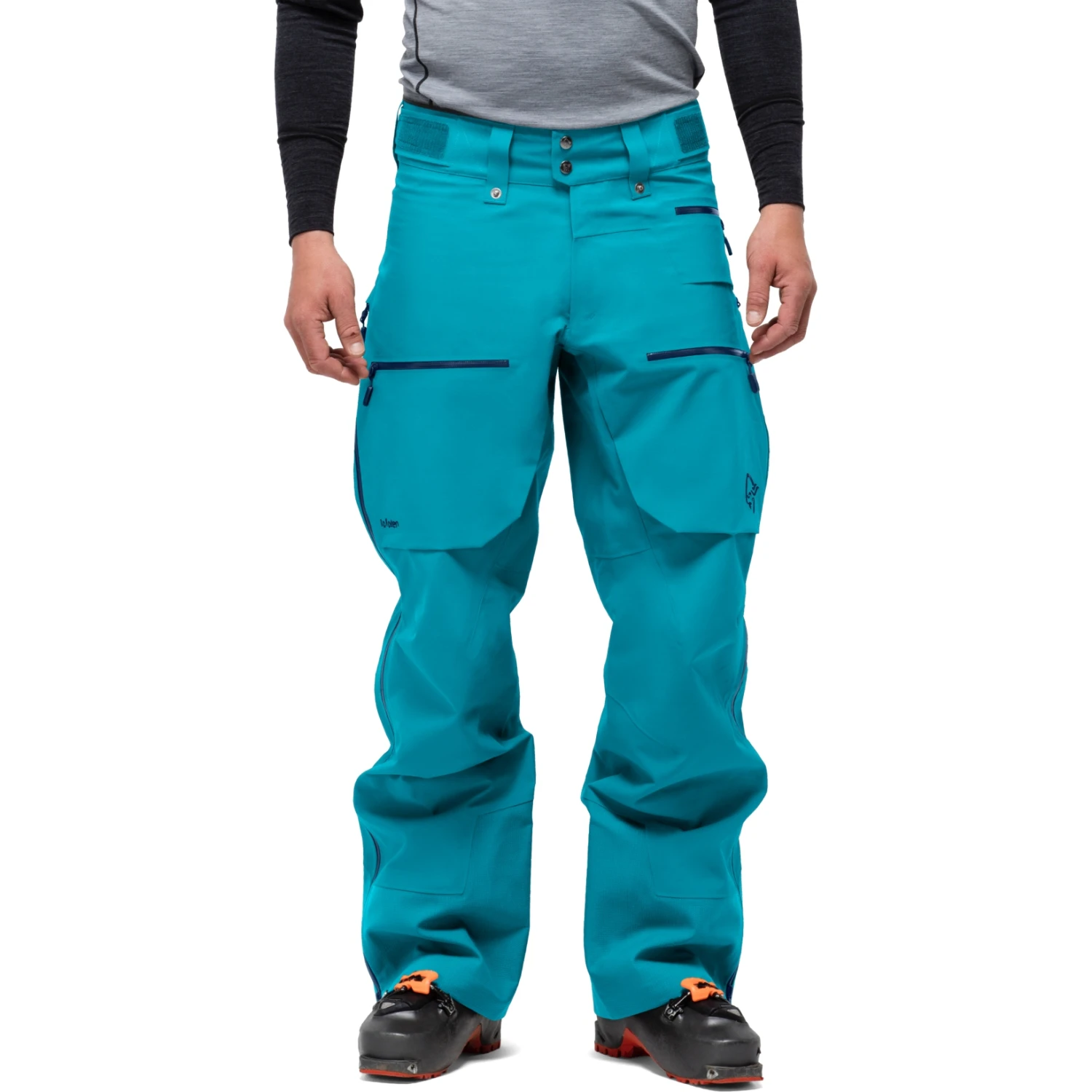 Norrona Pantalones Hombre - Lofoten Gore-Tex Pro - Hawaiian Surf 3 Norrona Pantalones Hombre - Lofoten Gore-Tex Pro - Hawaiian Surf - Imagen 3