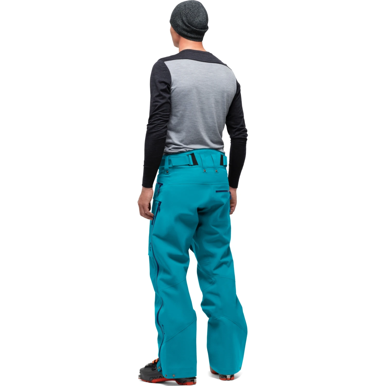 Norrona Pantalones Hombre - Lofoten Gore-Tex Pro - Hawaiian Surf 4 Norrona Pantalones Hombre - Lofoten Gore-Tex Pro - Hawaiian Surf - Imagen 4