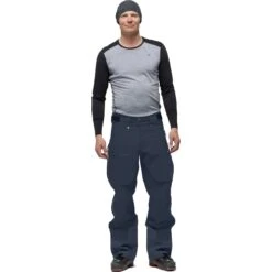 Norrona Pantalones Hombre - Lofoten Gore-Tex Pro - Indigo Night -Norrona norrona lofoten gore tex pro pants men indigo night 3 1026003