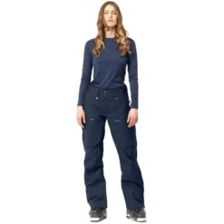 Norrona Pantalones Mujer - Lofoten Gore-Tex Pro - Indigo Night -Norrona norrona lofoten gore tex pro pants women indigo night 4 1517868