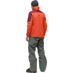 Norrona Chaqueta Hombre - Lofoten Hiloflex200 Hood - Arednalin/Rhubarb -Norrona norrona lofoten hiloflex200 hood jacket men arednalin rhubarb 4 1255923