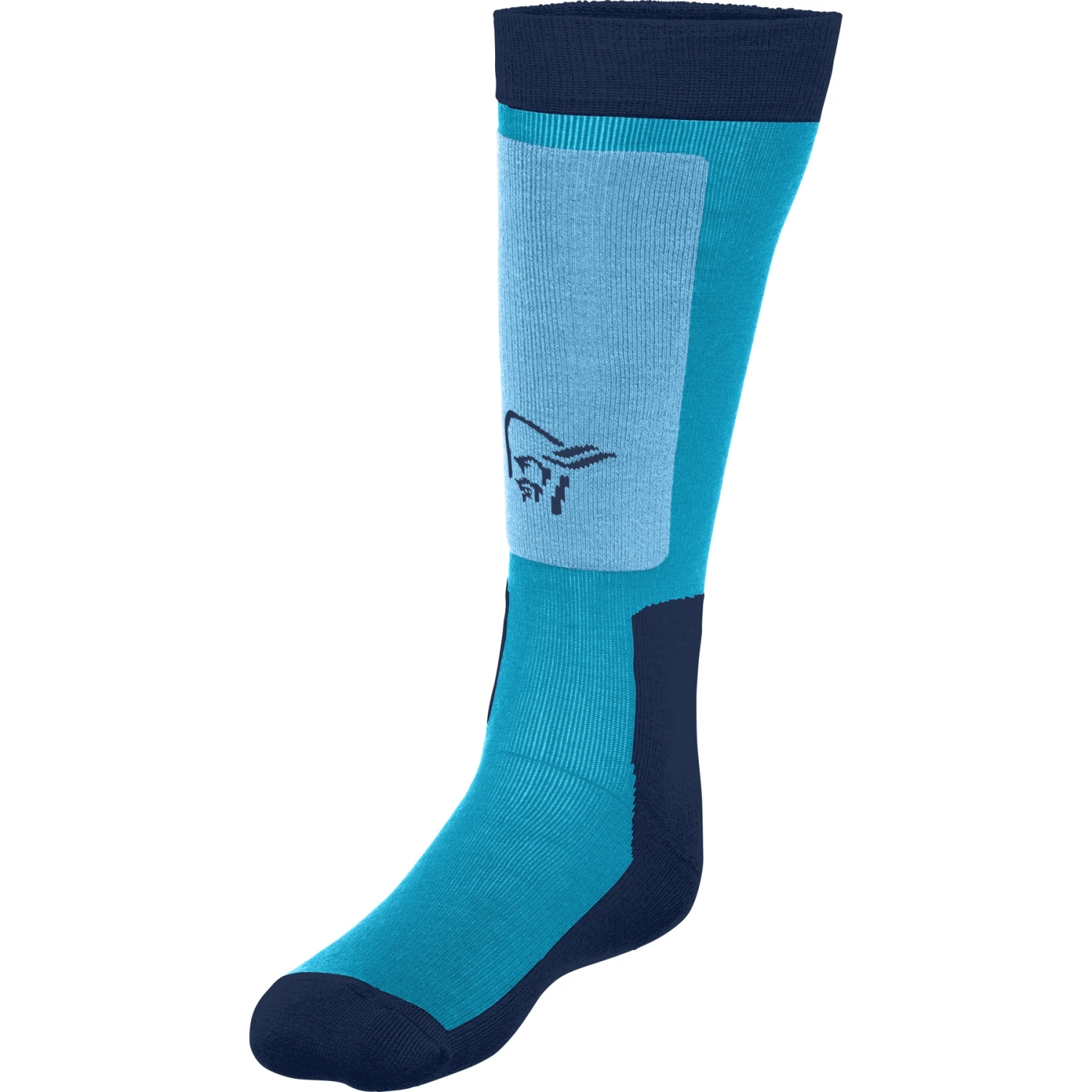 Norrona Calcetines Largos - Lofoten Mid Weight Merino - Hawaiian Surf/Indigo Night 1 Norrona Calcetines Largos - Lofoten Mid Weight Merino - Hawaiian Surf/Indigo Night