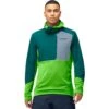 Norrona Jersey Hombre - Lofoten Thermal Pro Hood - Classic Green/Everglade