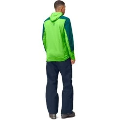 Norrona Jersey Hombre - Lofoten Thermal Pro Hood - Classic Green/Everglade -Norrona norrona lofoten thermal pro hood pullover men classic green everglade 5 1518115