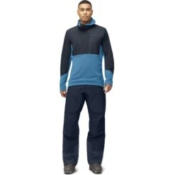 Norrona Jersey Hombre - Lofoten Thermal Pro Hood - Hawaiian Surf/Indigo Night -Norrona norrona lofoten thermal pro hood pullover men hawaiian surf indigo night 2 1256011