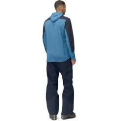 Norrona Jersey Hombre - Lofoten Thermal Pro Hood - Hawaiian Surf/Indigo Night -Norrona norrona lofoten thermal pro hood pullover men hawaiian surf indigo night 3 1256012