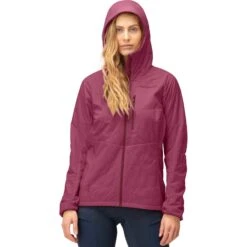 Norrona Chaqueta Mujer - Lyngen Alpha100 Zip Hood - Violet Quartz