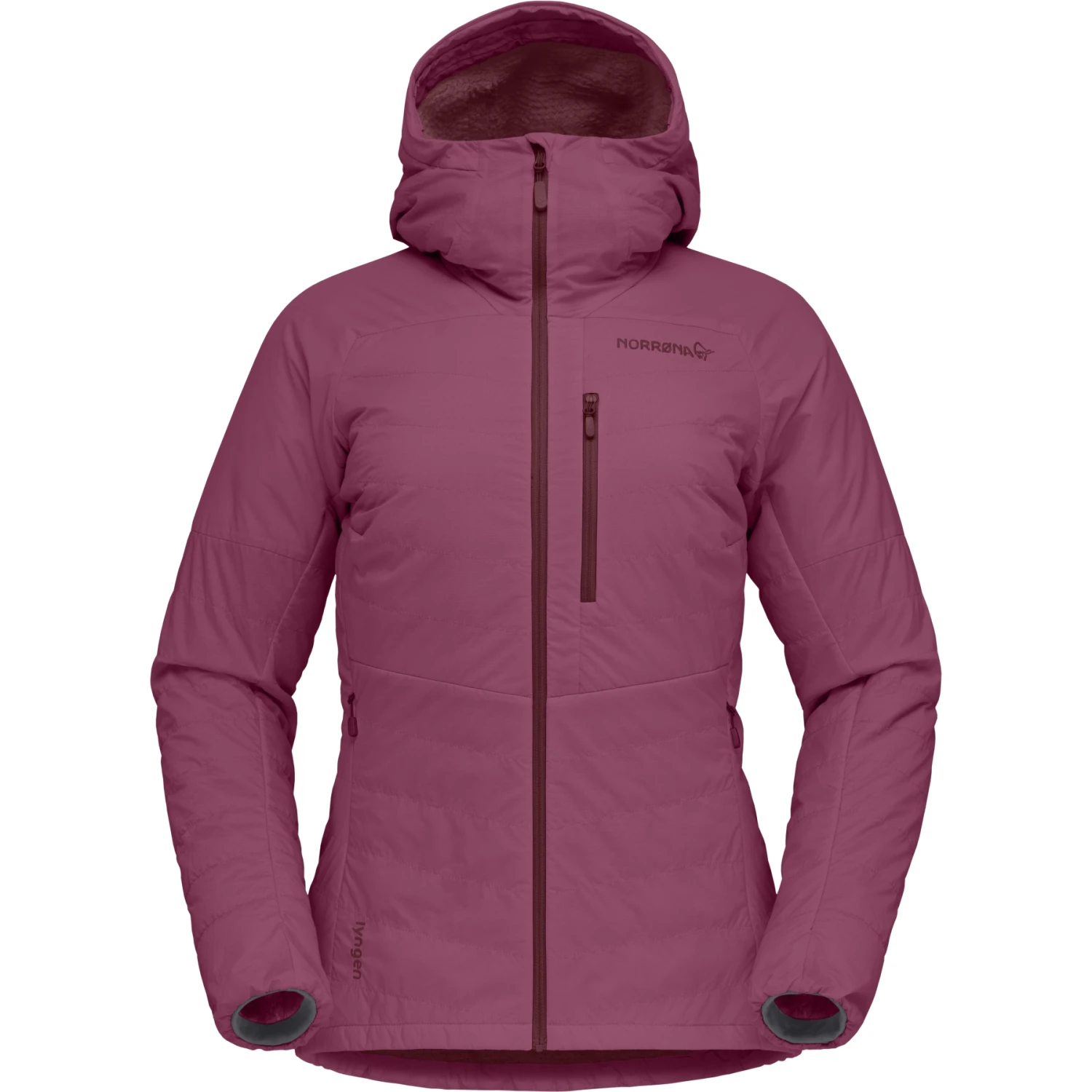 Norrona Chaqueta Mujer - Lyngen Alpha100 Zip Hood - Violet Quartz 2 Norrona Chaqueta Mujer - Lyngen Alpha100 Zip Hood - Violet Quartz - Imagen 2