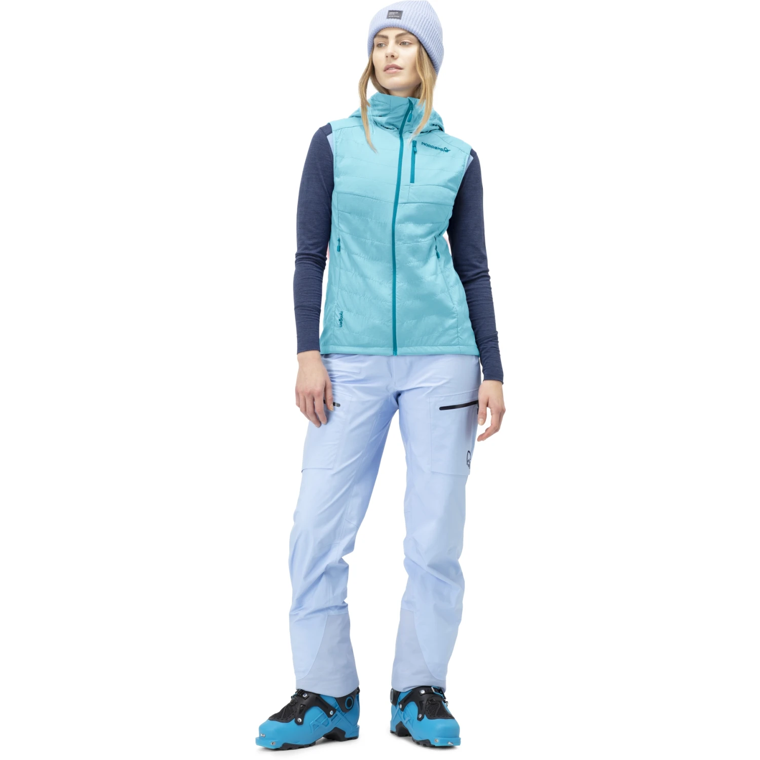Norrona Chaleco Mujer - Lyngen Alpha90 - Aquarius 4 Norrona Chaleco Mujer - Lyngen Alpha90 - Aquarius - Imagen 4