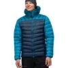 Norrona Plumífero Chaqueta Hombre - Lyngen Down850 Hood - Hawaiian Surf/Indigo Night