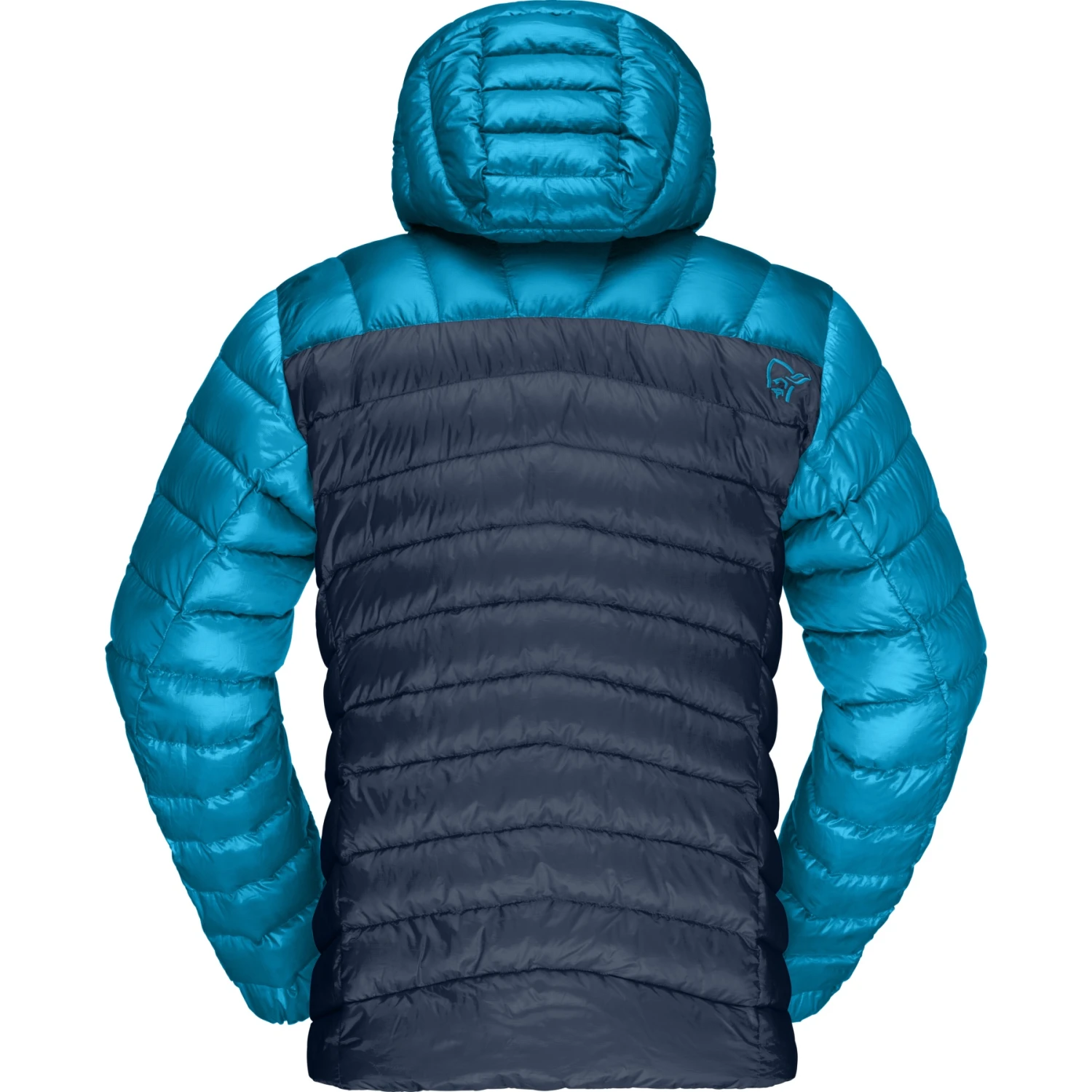 Norrona Plumífero Chaqueta Hombre - Lyngen Down850 Hood - Hawaiian Surf/Indigo Night 3 Norrona Plumífero Chaqueta Hombre - Lyngen Down850 Hood - Hawaiian Surf/Indigo Night - Imagen 3