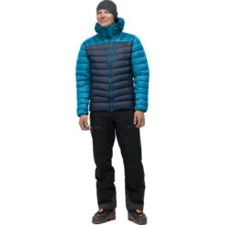 Norrona Plumífero Chaqueta Hombre - Lyngen Down850 Hood - Hawaiian Surf/Indigo Night 8 Norrona Plumífero Chaqueta Hombre - Lyngen Down850 Hood - Hawaiian Surf/Indigo Night -Norrona norrona lyngen down850 hood jacket men hawaiian surf indigo night 3 1026347