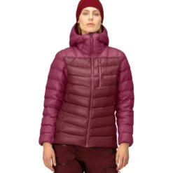Norrona Plumífero Chaqueta Mujer - Lyngen Down850 Hood - Violet Quartz