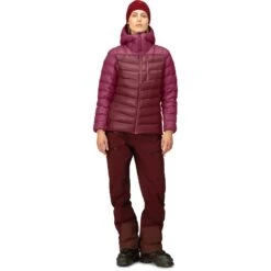 Norrona Plumífero Chaqueta Mujer - Lyngen Down850 Hood - Violet Quartz -Norrona norrona lyngen down850 hood jacket women violet quartz 4 1518309