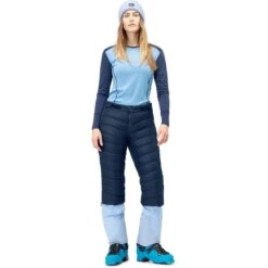 Norrona Pantalones De Plumas Mujer - Lyngen Down850 Knickers - Indigo Night -Norrona norrona lyngen down850 knickers women indigo night 2 1518343