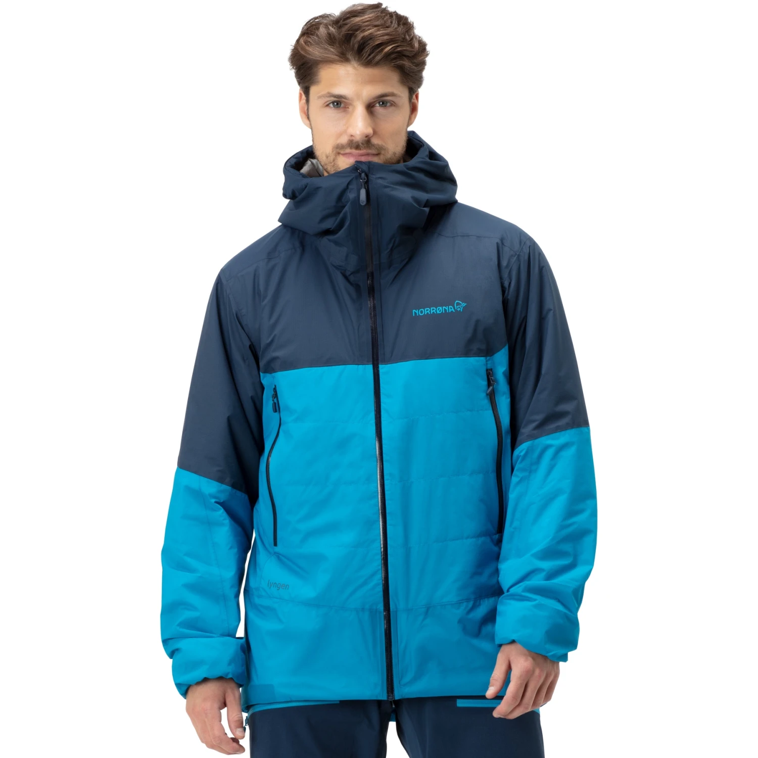Norrona Chaqueta Hombre - Lyngen Dri2 Thermo60 - Indigo Night/Hawaiian Surf 1 Norrona Chaqueta Hombre - Lyngen Dri2 Thermo60 - Indigo Night/Hawaiian Surf