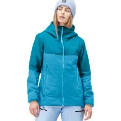 Norrona Chaqueta Mujer - Lyngen Dri2 Thermo60 - Aquarius/Hawaiian Surf