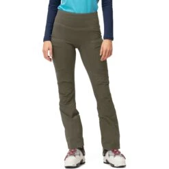 Norrona Pantalones Esquí Mujer - Lyngen Equaliser Stretch Tights - Olive Night