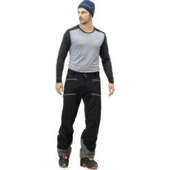 Norrona Pantalones Hombre - Lyngen Flex1 - Caviar/Castor Grey -Norrona norrona lyngen flex1 pants men caviar castor grey 3 1026553