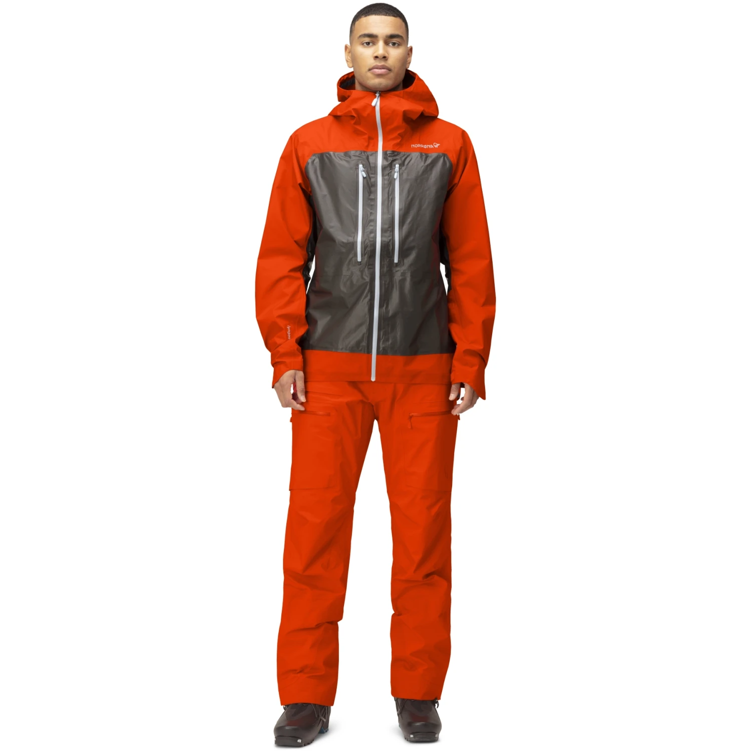 Norrona Chaqueta Hombre - Lyngen Gore-Tex Active - Arednalin/Peat 4 Norrona Chaqueta Hombre - Lyngen Gore-Tex Active - Arednalin/Peat - Imagen 4