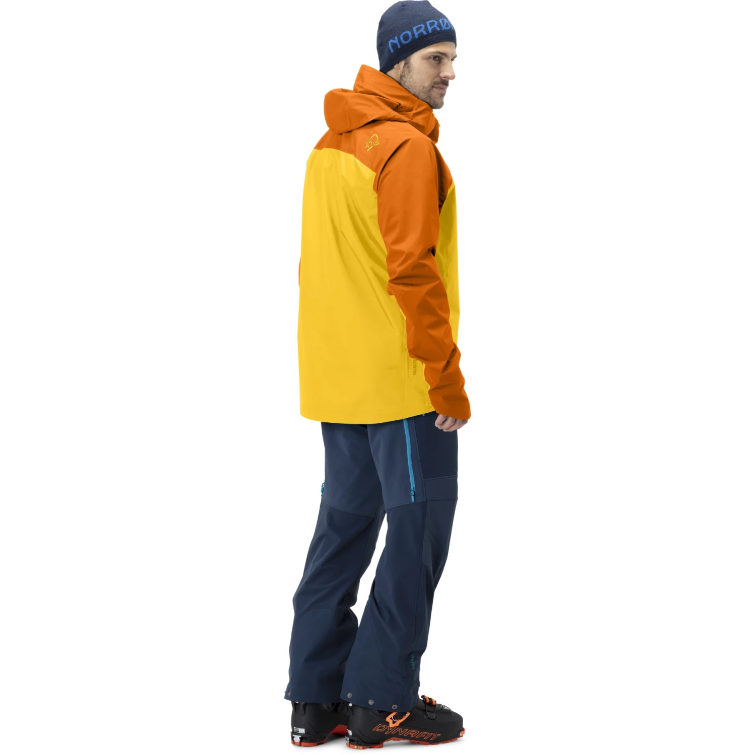 Norrona Chaqueta Hombre - Lyngen Gore-Tex - Orange Popsicle/Lemon Chrome 5 Norrona Chaqueta Hombre - Lyngen Gore-Tex - Orange Popsicle/Lemon Chrome - Imagen 5
