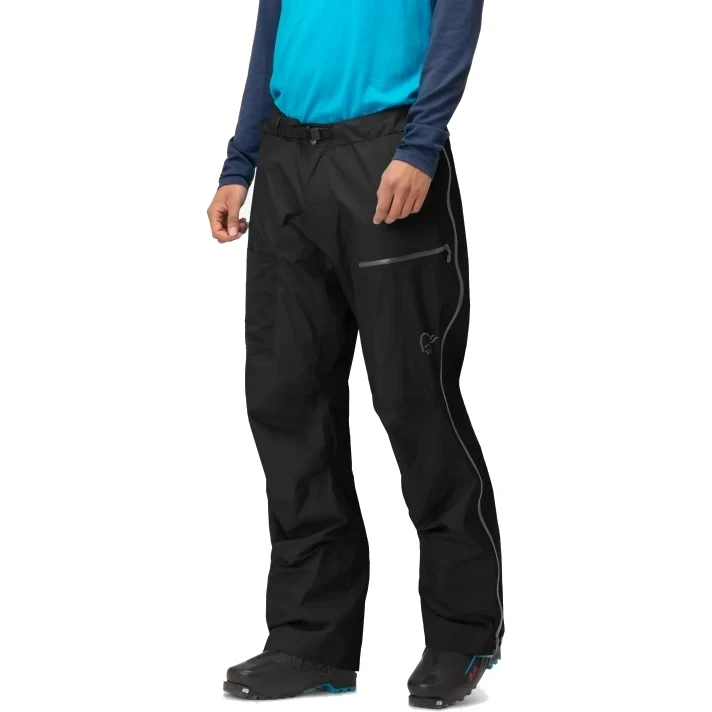 Norrona Cubre Pantalones Hombre - Lyngen Gore-Tex Paclite - Caviar/Castor Grey 1 Norrona Cubre Pantalones Hombre - Lyngen Gore-Tex Paclite - Caviar/Castor Grey