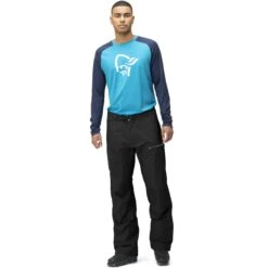 Norrona Cubre Pantalones Hombre - Lyngen Gore-Tex Paclite - Caviar/Castor Grey 8 Norrona Cubre Pantalones Hombre - Lyngen Gore-Tex Paclite - Caviar/Castor Grey -Norrona norrona lyngen gore tex paclite overpants men caviar castor grey 3 1256449