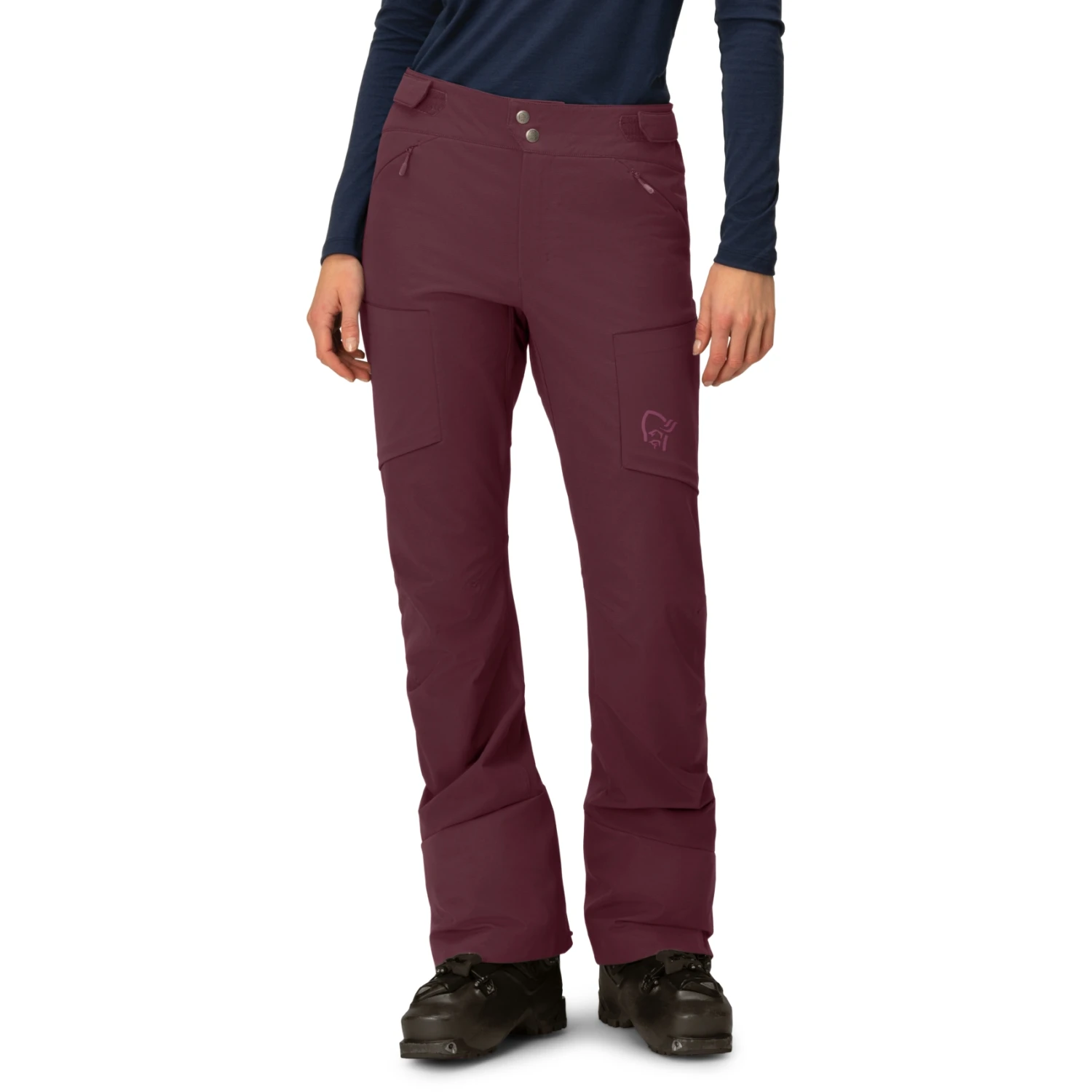 Norrona Pantalones Mujer - Lyngen Hiloflex200 Slim - Tawny Port 1 Norrona Pantalones Mujer - Lyngen Hiloflex200 Slim - Tawny Port