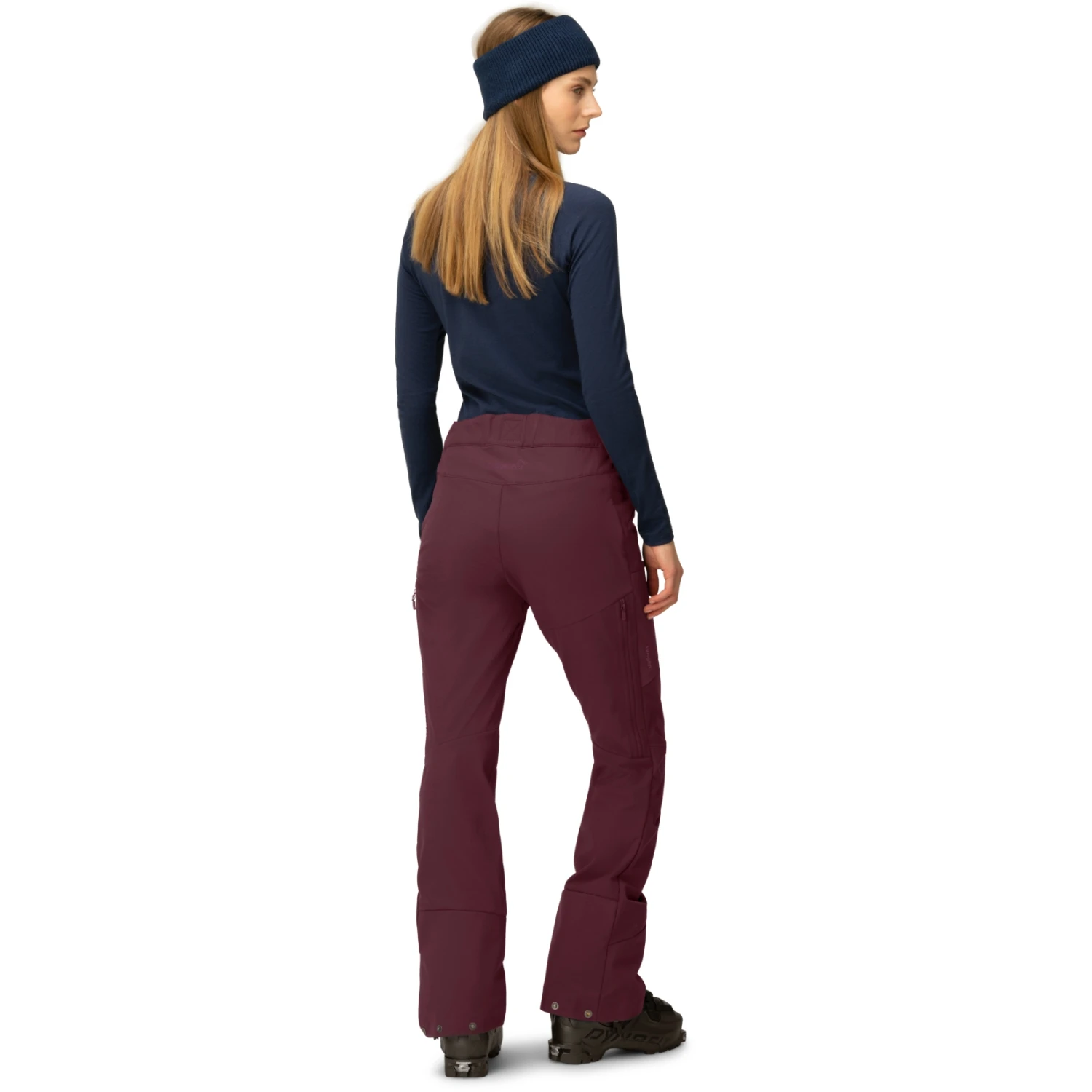 Norrona Pantalones Mujer - Lyngen Hiloflex200 Slim - Tawny Port 5 Norrona Pantalones Mujer - Lyngen Hiloflex200 Slim - Tawny Port - Imagen 5