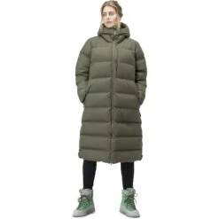 Norrona Plumífero Abrigo Mujer - Oslo Down750 - Olive Night -Norrona norrona oslo down750 coat women olive night 3 1026974